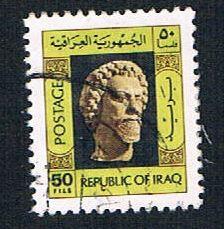 Iraq 766 Used Head of Bearded Man (BP821)