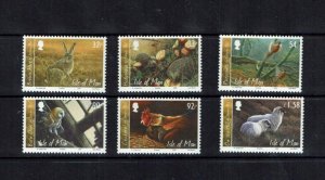 Isle of Man: 2009,  Country File, Paintings by Jeremy Paul, MNH set