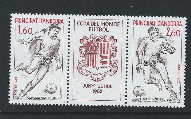 FRENCH ANDORRA mnh multiple item SC. 297a