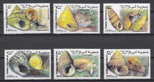 Somali Rep., 1999 Cinderella issue. Various Shells set. ^