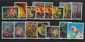 PAPUA NEW GUINEA SG438/52 1982 DEFINITIVE SET MNH