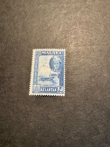 Stamps Malaya-Kelantan Scott #90 hinged