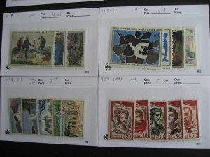 FRANCE collection of old stuff in sales cards, unverified, check them out! 