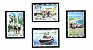 Bermuda 385-88 MNH 1979 Bermuda Police Centenary