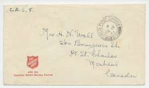 Cover / Postmark GB / UK - Canada 1941 Fieldpost - Canadian Active Service Forc