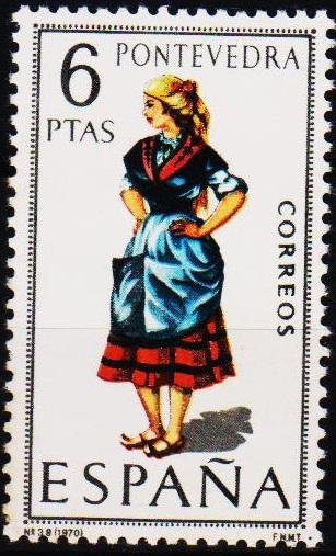 Spain. 1970 6p S.G.2008 Unmounted Mint