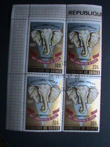 GUINEA-AIRMAIL 1968 SC#C106  20TH ANNIV: THE DEMOCRATIC PARTY OF GUINEA BLOCK