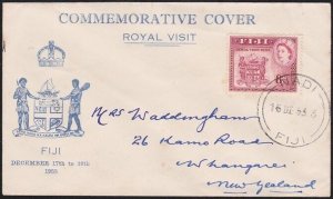 FIJI 1953 Royal Visit FDC ex Nadi..........................................B4129