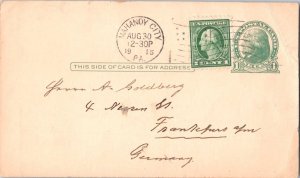 United States Pennsylvania Mahanoy City, Pa. 1915 American Flag Type A14  1c ...