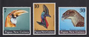 Papua New Guinea Sc 399-101 MNH. 1974 Native Birds, cplt set, VF