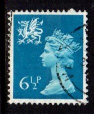 Wales - #WMMH7 Machin Queen Elizabeth II - Used