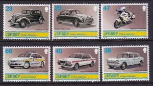 Jersey 1029-1034 Cars MNH VF