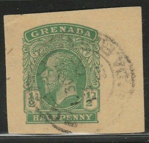 Grenada British Colonies Postal Stationery Cut Out A17P3F471-
