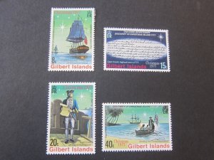 Gilbert Islands 1977 Sc 300-03 set MNH