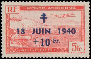 Alergia #CB2, Complete Set, 1948, Hinged