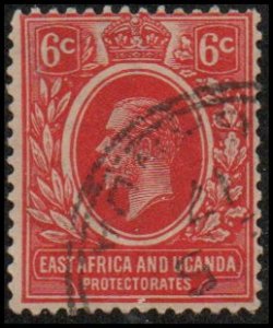 East Africa & Uganda 42 - Used - 6c George V (1912) (cv $0.80) (3) +