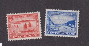 NEWFOUNDLAND VF-MNH & MLH COLLECTION 24 SLIPS VARIOUS STAMPS OVER $300++