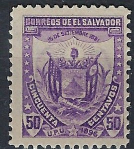 Salvador 169 MH 1897 Wmkd issue (mm1253)