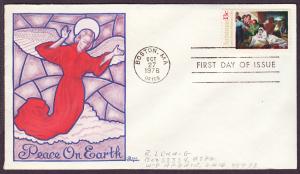 1701 Nativity, Christmas '76 Bazaar FDC