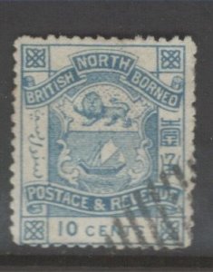 North Borneo Scott 43 used