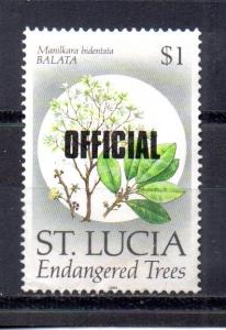 St. Lucia O35 used
