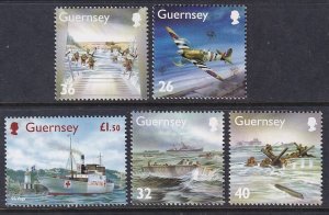 Guernsey 827-831 MNH VF