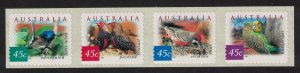 Australia Wren Finch Budgerigar Desert Birds SA Strip SNP 2001 MNH