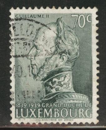 Luxembourg Scott 208 used 1939 stamp