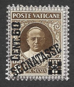 Doyle's_Stamps: MH 1931 Vatican City Postage Due Stamp, Scott #J5*