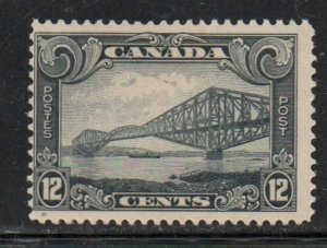 Canada Sc 156 1929 12c Quebec Bridge stamp mint NH