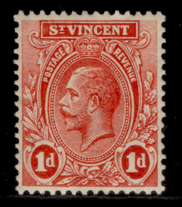 ST. VINCENT GV SG132a, 1d red, M MINT.