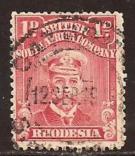 Rhodesia  #  120  used .         D