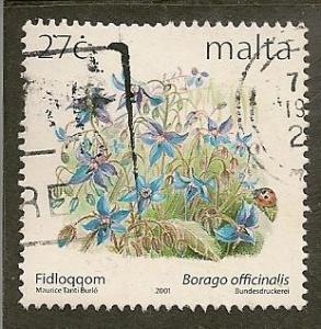 Malta     Scott   1064   Flower, Flora   Used