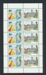 Guernsey  SG 306a  as sheet  as booklet pane  SC# 296b  MNH see scan / details