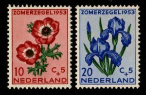 Netherlands #252-B253 MNH