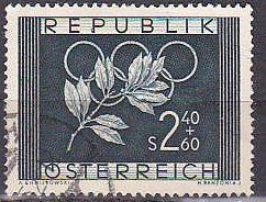 Austria B277 1952 Olympics Cpl Used