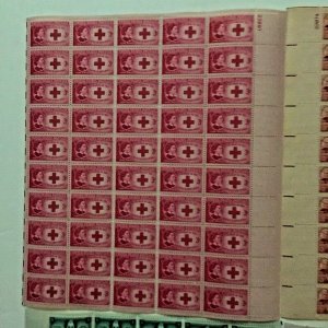 US,963,964,967,968,970,974,MNH VF,6 FULL SHEETS,1940'S COLLECTION,MINT NH ,VF