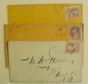 US #65  TROY NEW YORK 3 COVERS