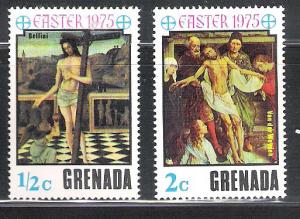 Grenada 636 & 638 MNH Easter 1975