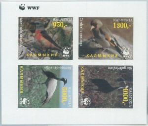 1979 - RUSSIAN STATE, IMPERF SHEET: WWF, Birds, Fauna