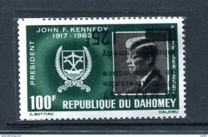 Dahomey 1967 Pres J.F. Kennedy Inverted Overprint ERROR MNH  14112