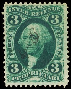 U.S. REV. FIRST ISSUE R18c  Used (ID # 118558)