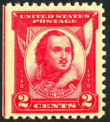 U.S. #690 MINT OG NH THIN