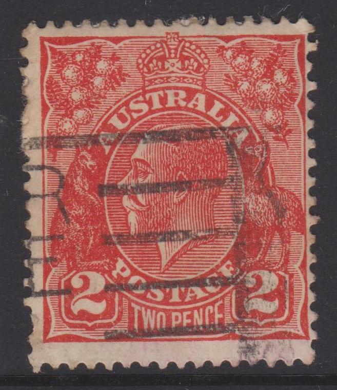 Australia KGV Sc#116 Used