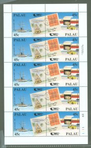 Palau #248A  Souvenir Sheet (Plane)