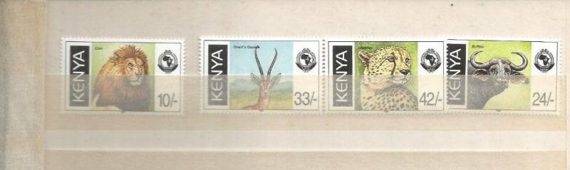 KENYA1998 ANIMALS SCOTT 734-7  MNH 