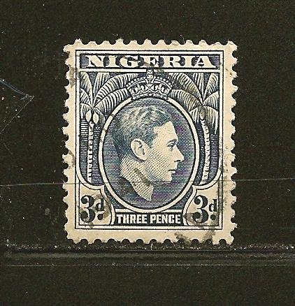 Nigeria 58 King George VI Used