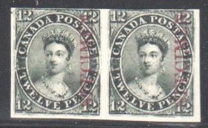 Canada  #3pi MINT Proof PAIR -- FORGERY …. Estimation $150,00