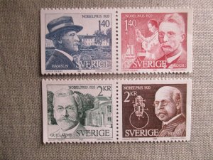 Sweden, Scott# 1341-1344, MNH