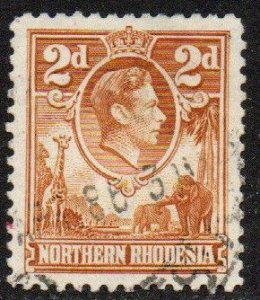 Northern Rhodesia Sc #31 Used